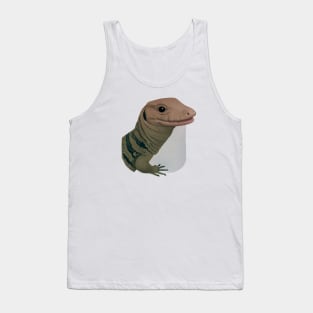 Cute Monitor Lizard Drawing Tank Top